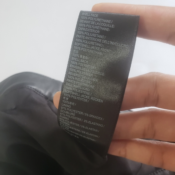 UO Faux Leather Mini Skirt Large - Picture 6 of 6